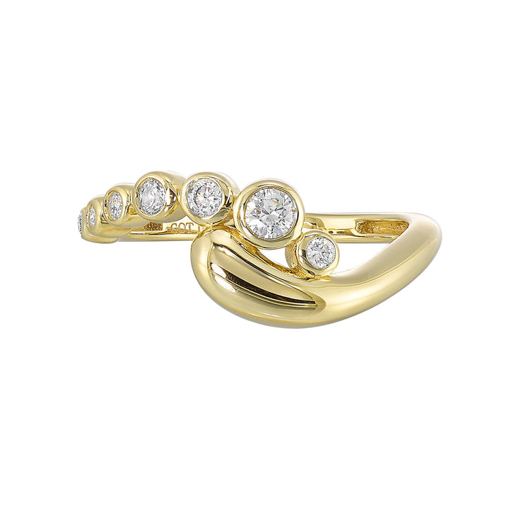 10Kt Yellow Gold Diamond 1/4Ctw Ring