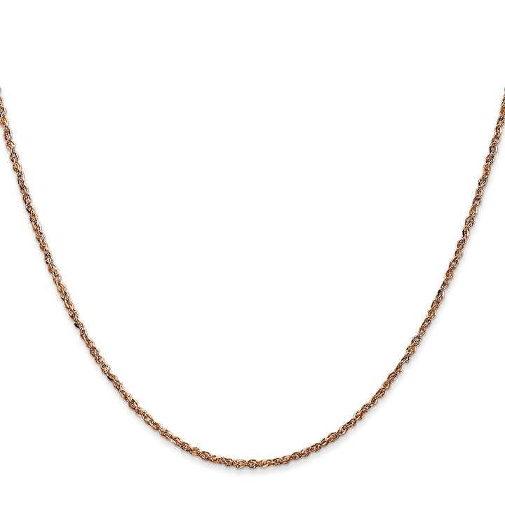 14K Rose Gold 1.7mm Ropa Chain