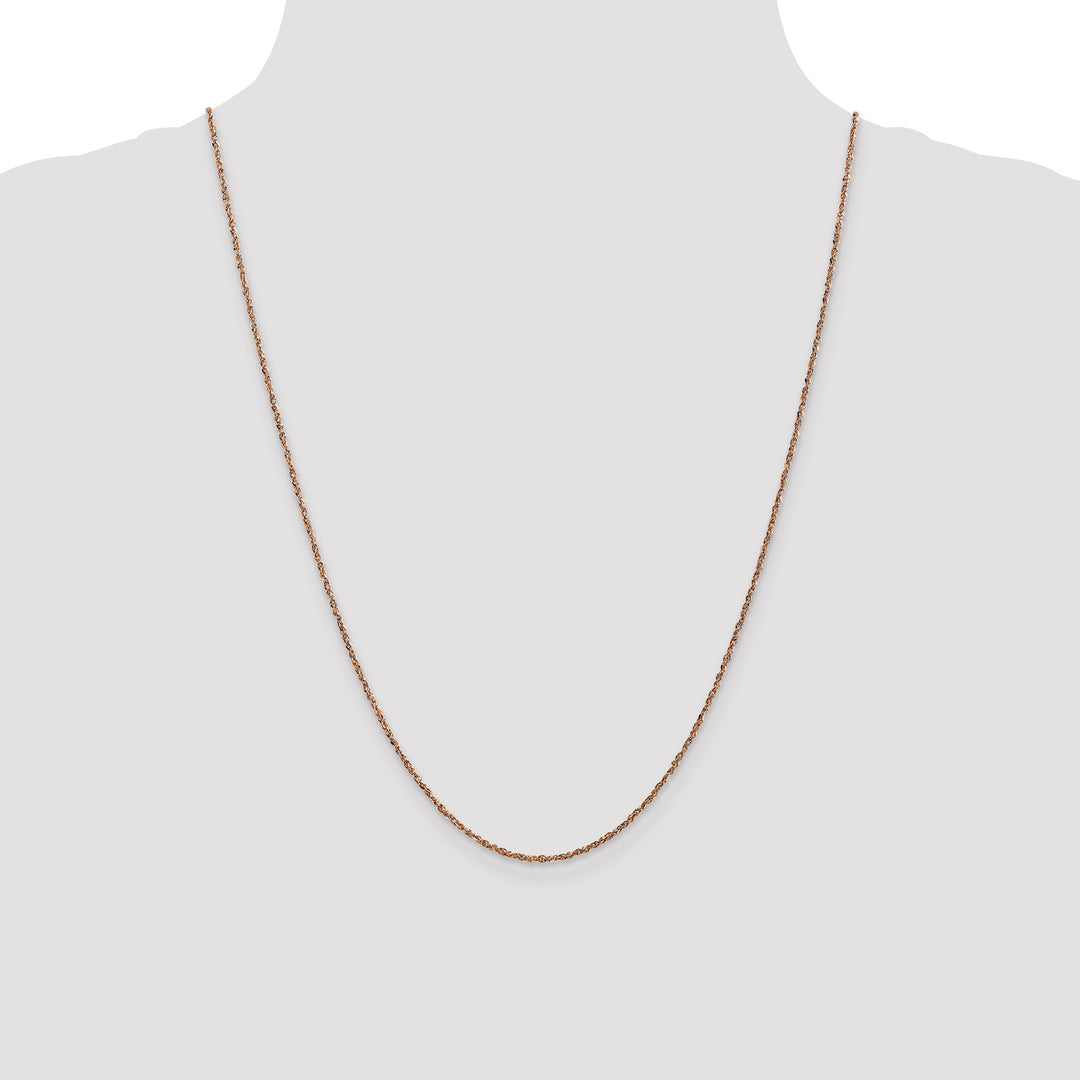 14K Rose Gold 1.7mm Ropa Chain