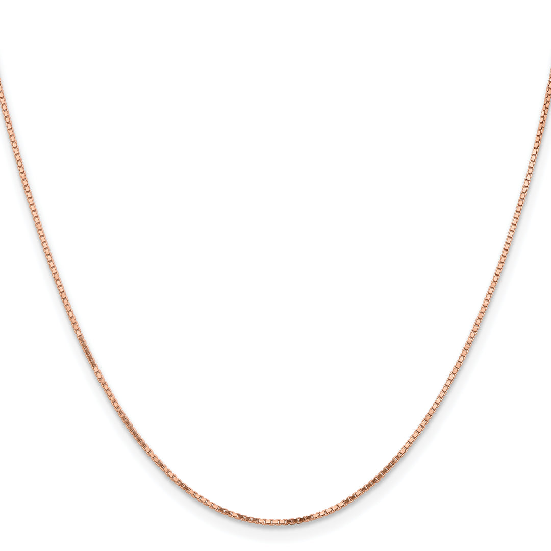 14k Rose Gold .95mm Box Chain