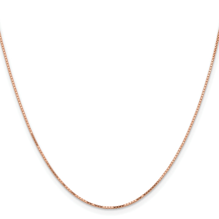 14k Rose Gold .95mm Box Chain