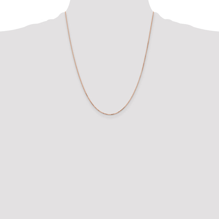 14k Rose Gold .95mm Box Chain