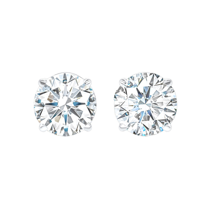 14Kt White Gold Diamond 2Ctw Earring