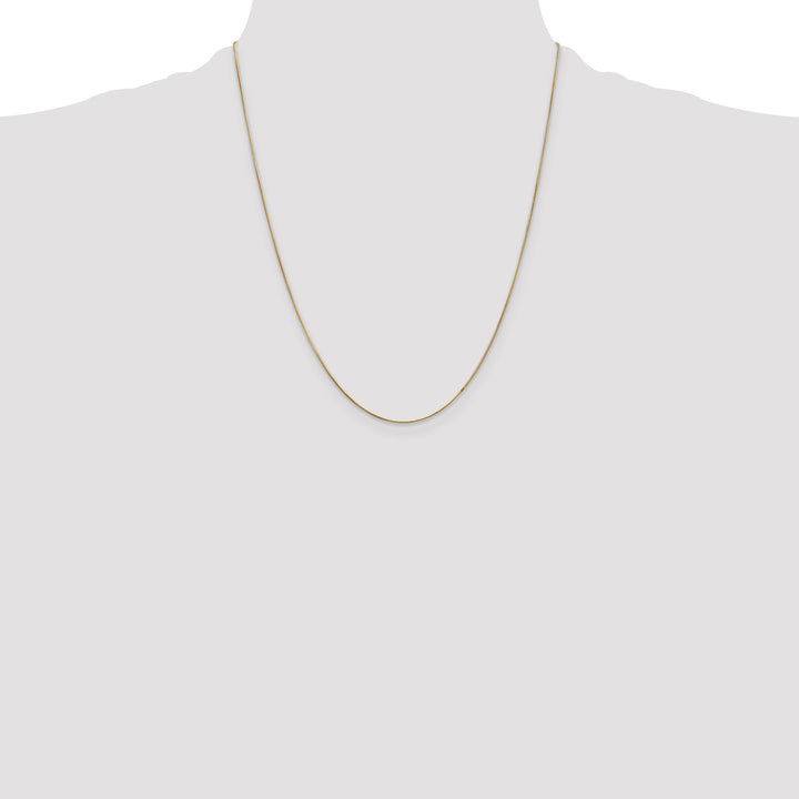 14k .65mm Round Snake Chain