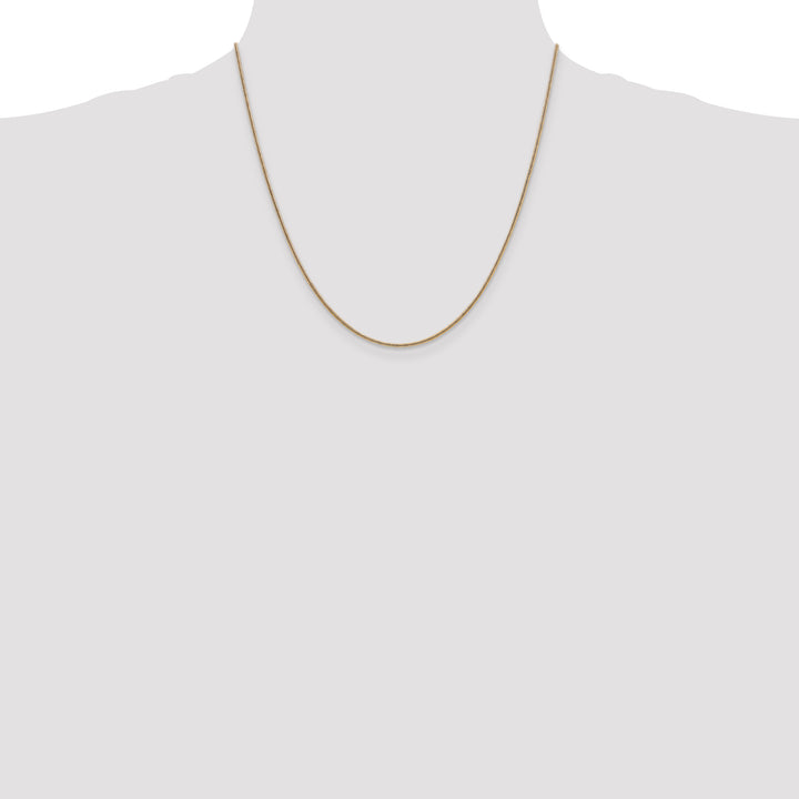 14k 1.4mm Round Snake Chain