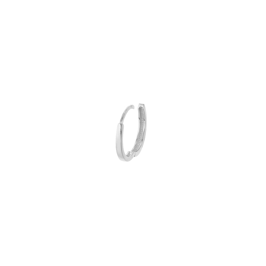 14.25mm Square Wire Hoop Earrings