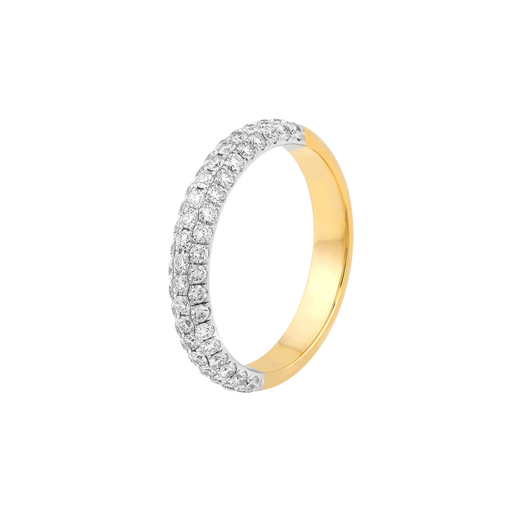 Pave Diamond Stackable Band (3/4tcw)