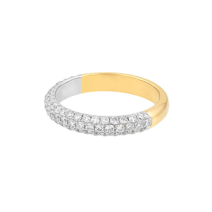Pave Diamond Stackable Band (3/4tcw)