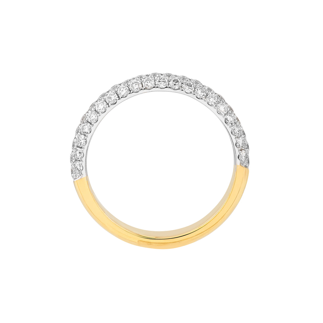 Pave Diamond Stackable Band (3/4tcw)