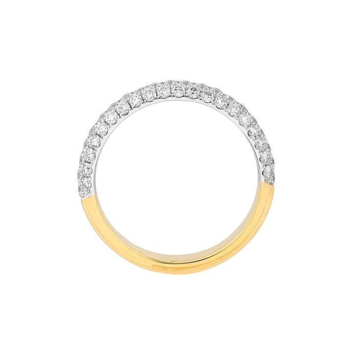 Pave Diamond Stackable Band (3/4tcw)