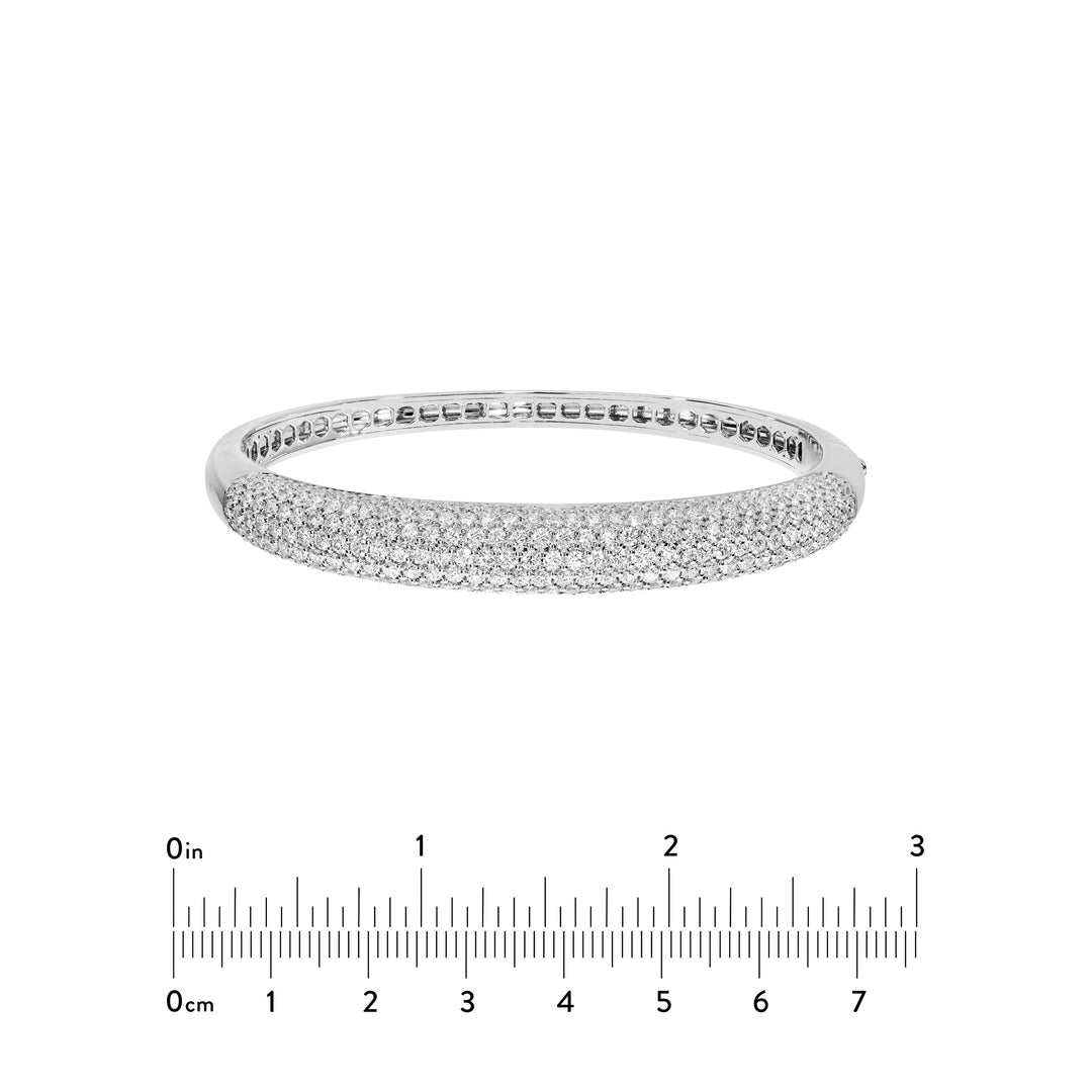 Diamond Pave Bangle (5-1/5tcw)