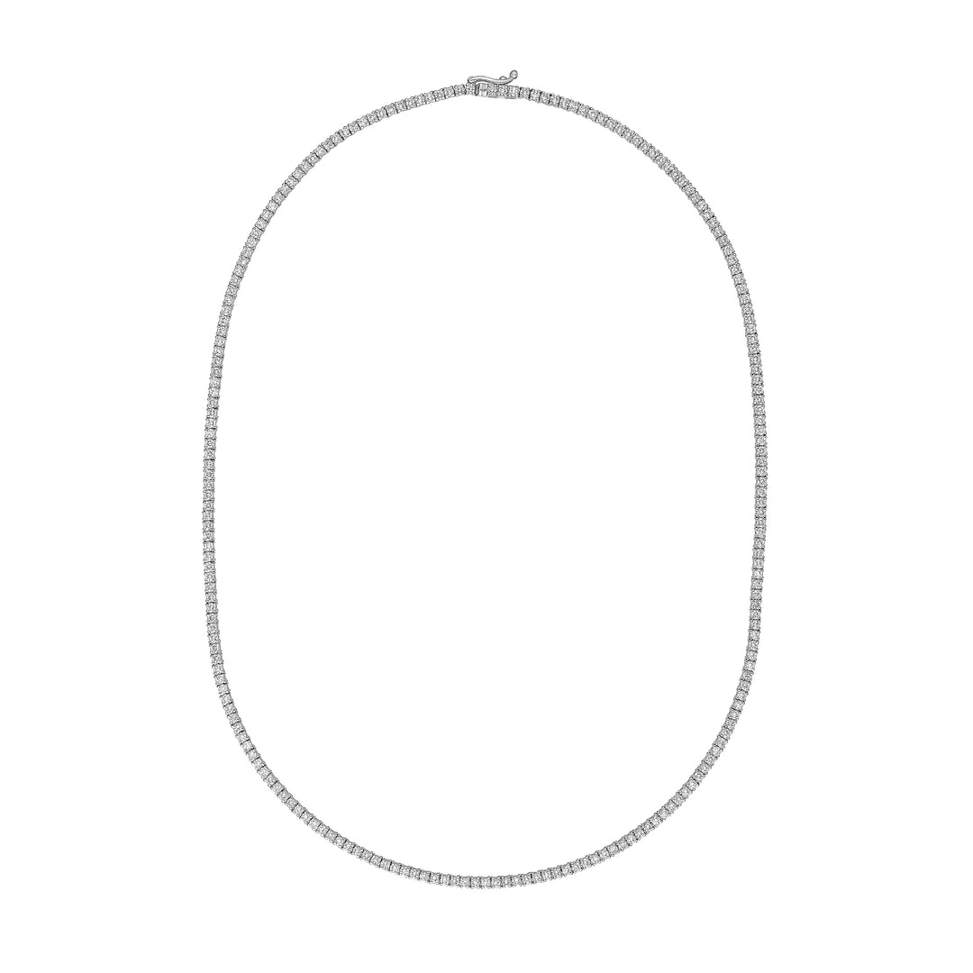 Diamond 16 Tennis Necklace (4-1/2tcw)