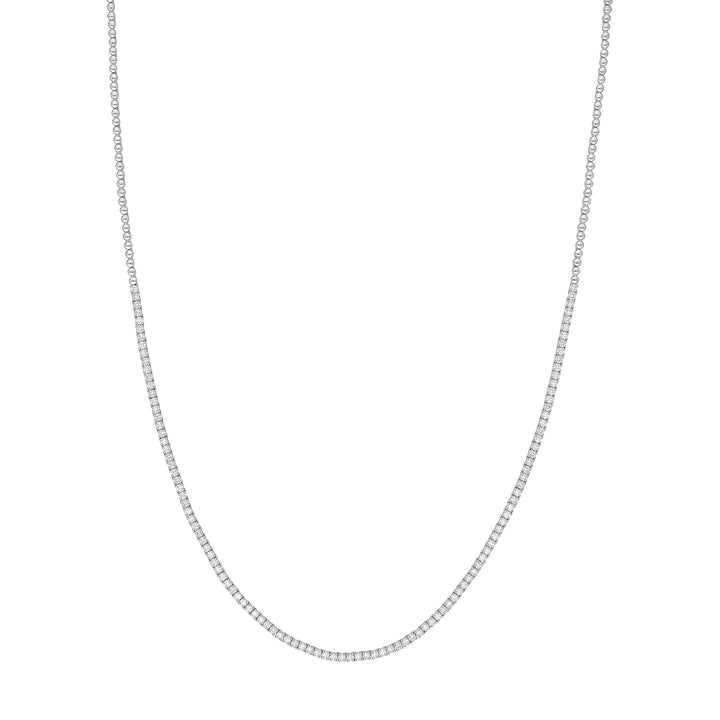 Diamond Half Tennis Necklace (2-3/8tcw)