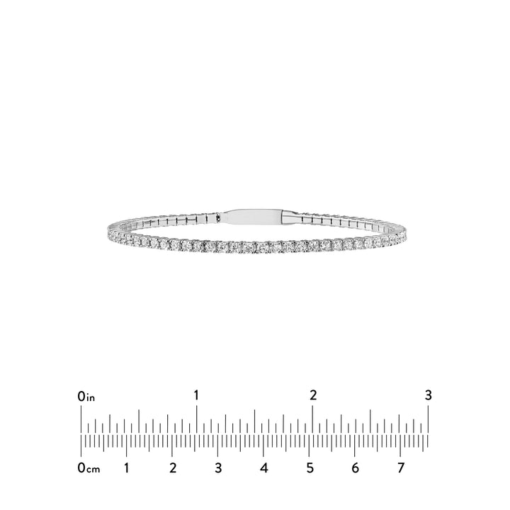 Diamond Eternity Flexi Tennis Bracelet (2-3/4tcw)