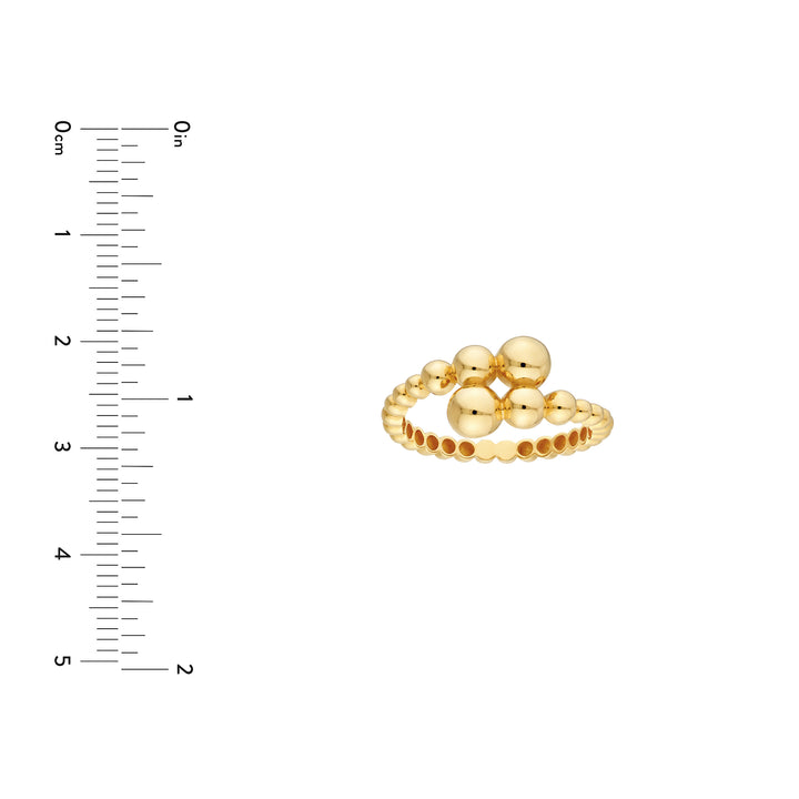 Graduated Bead Bypass Ring