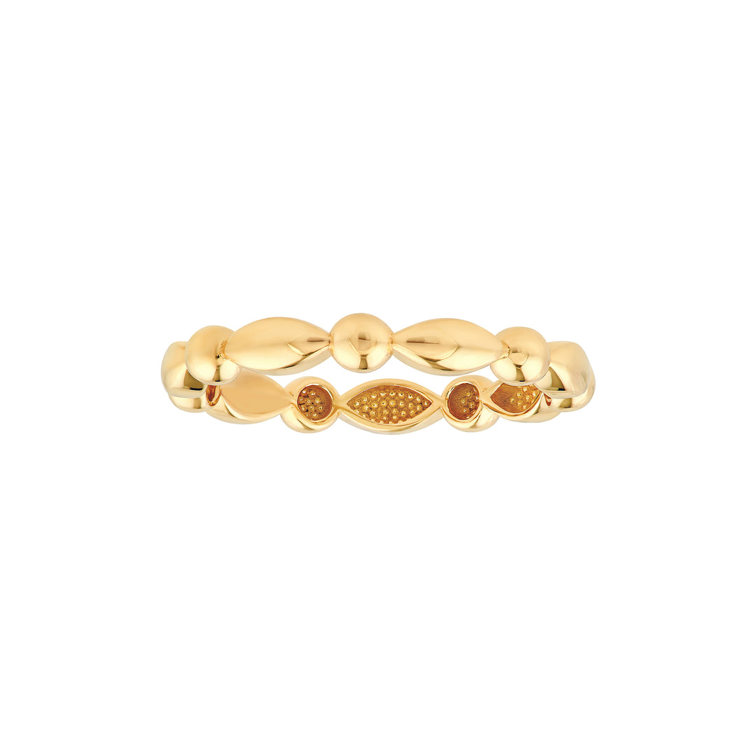 Marquise and Round Bead Band