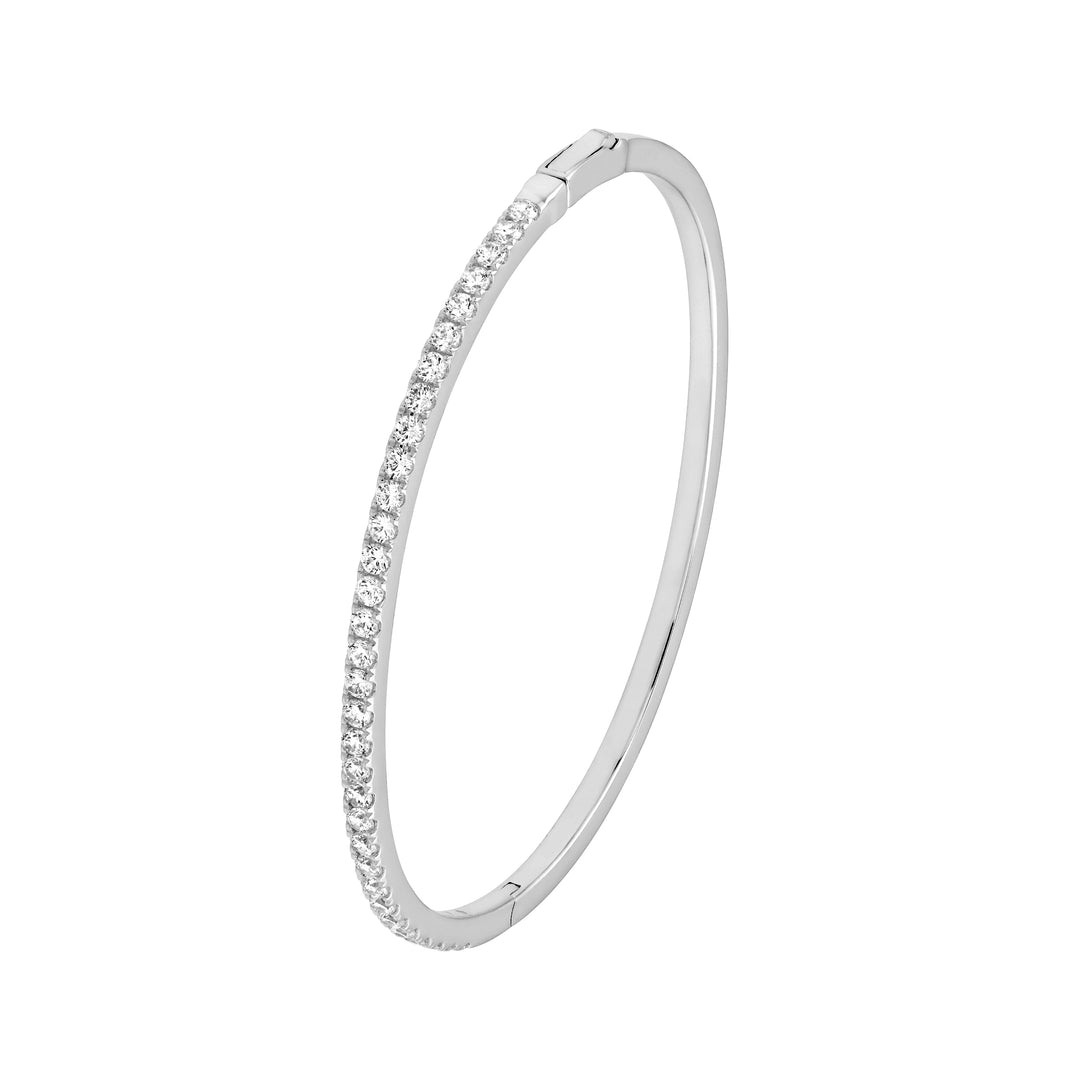 Diamond Half Bangle Bracelet (1-3/8tcw)