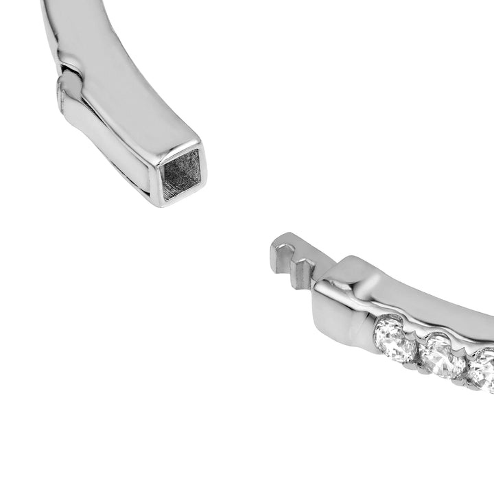 Diamond Half Bangle Bracelet (1-3/8tcw)
