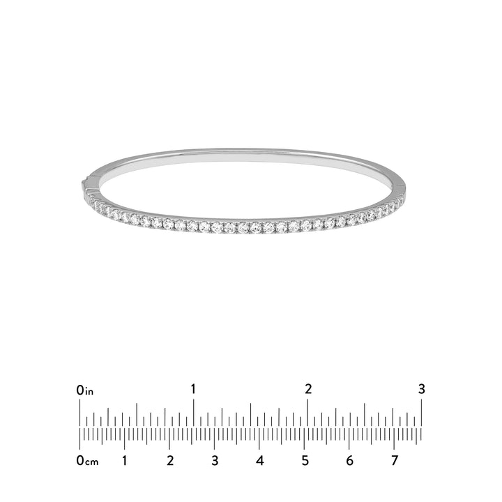 Diamond Half Bangle Bracelet (1-3/8tcw)