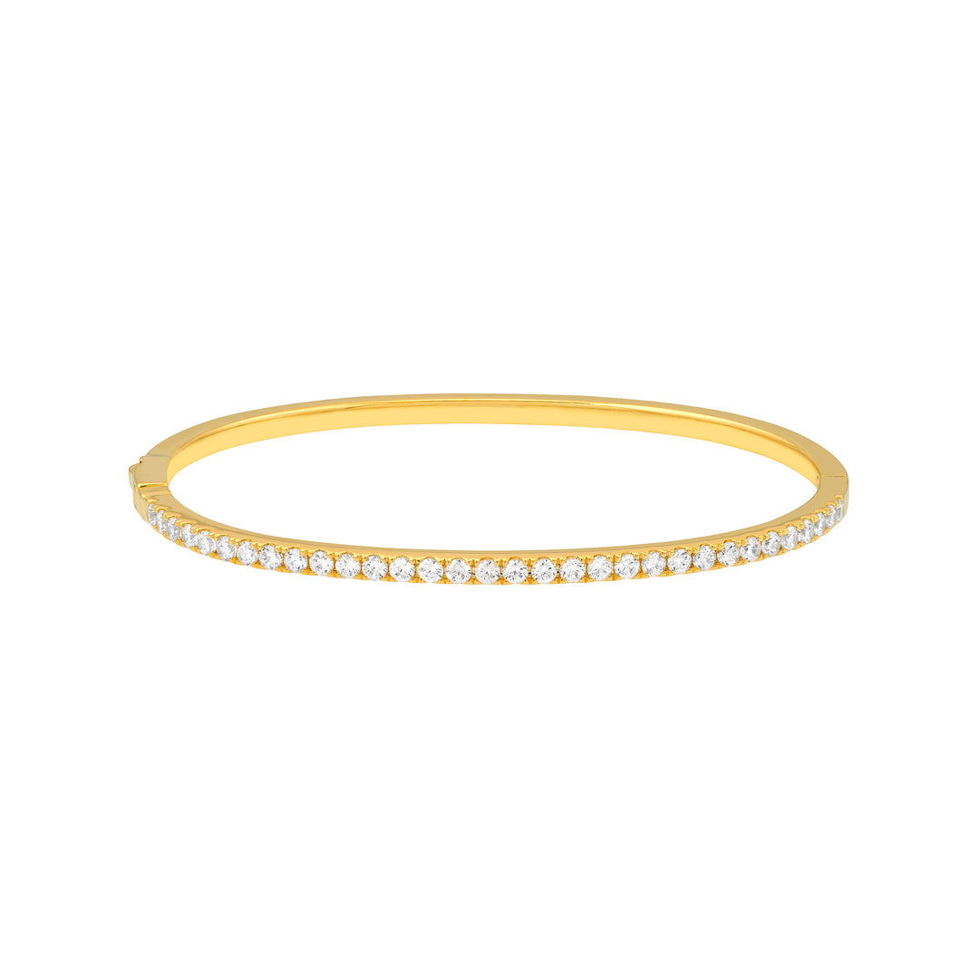 Diamond Half Bangle Bracelet (1-3/8tcw)