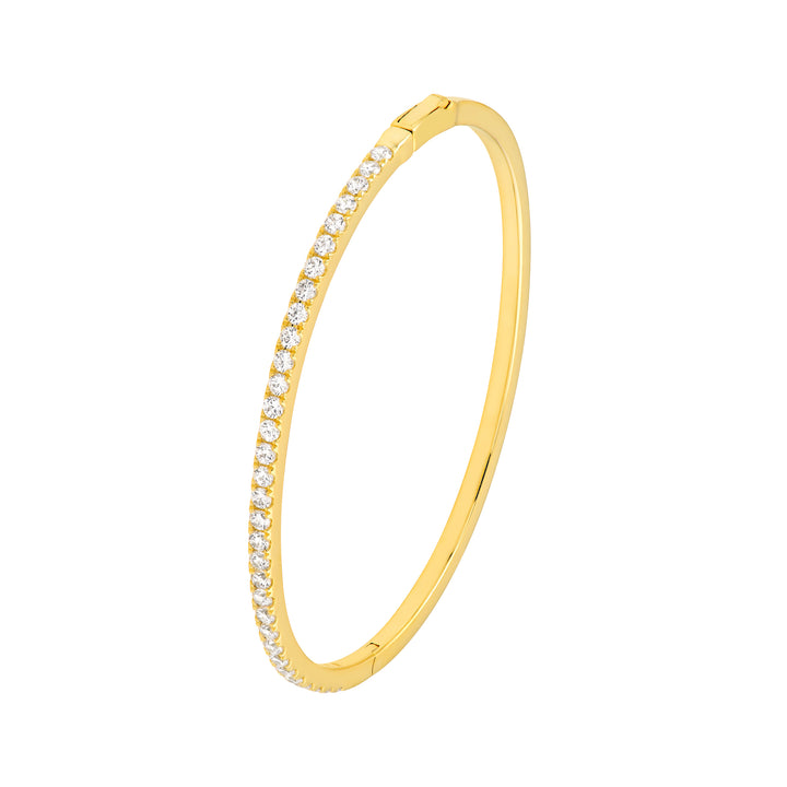 Diamond Half Bangle Bracelet (1-3/8tcw)