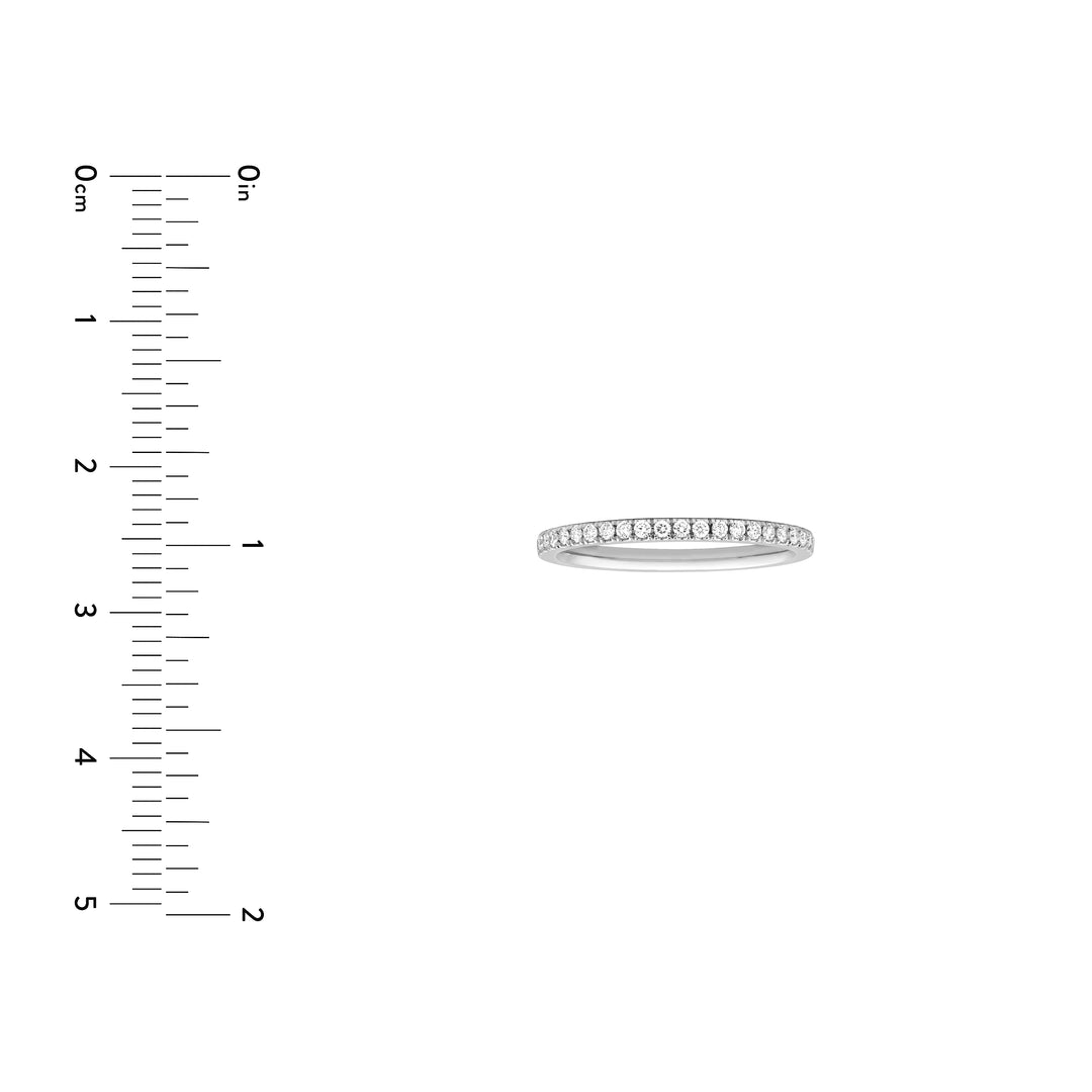 1/6ct Diamond Half Eternity Band