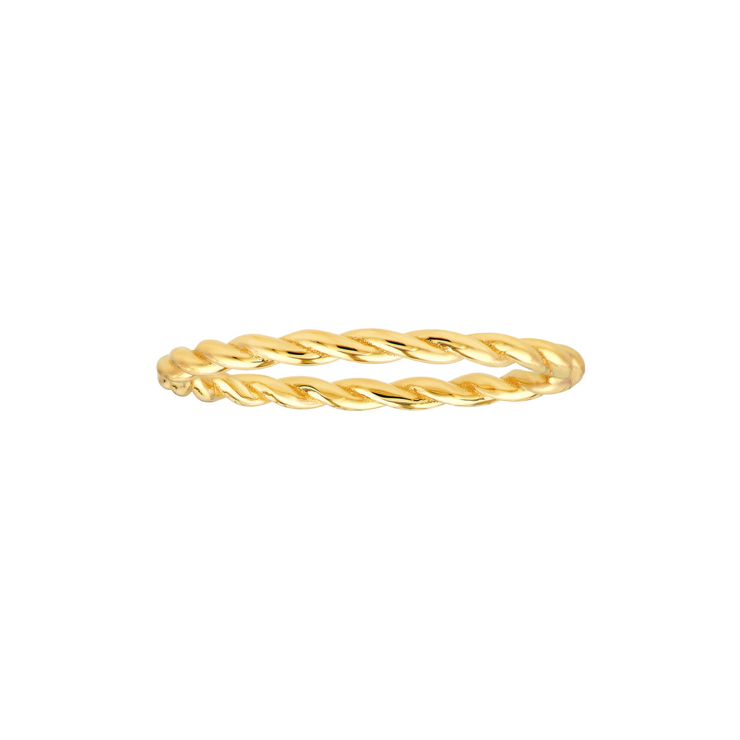 Twisted Rope Band Ring