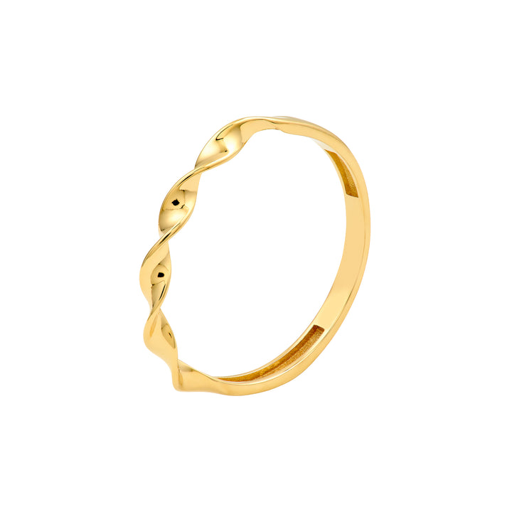 Twisted Band Ring