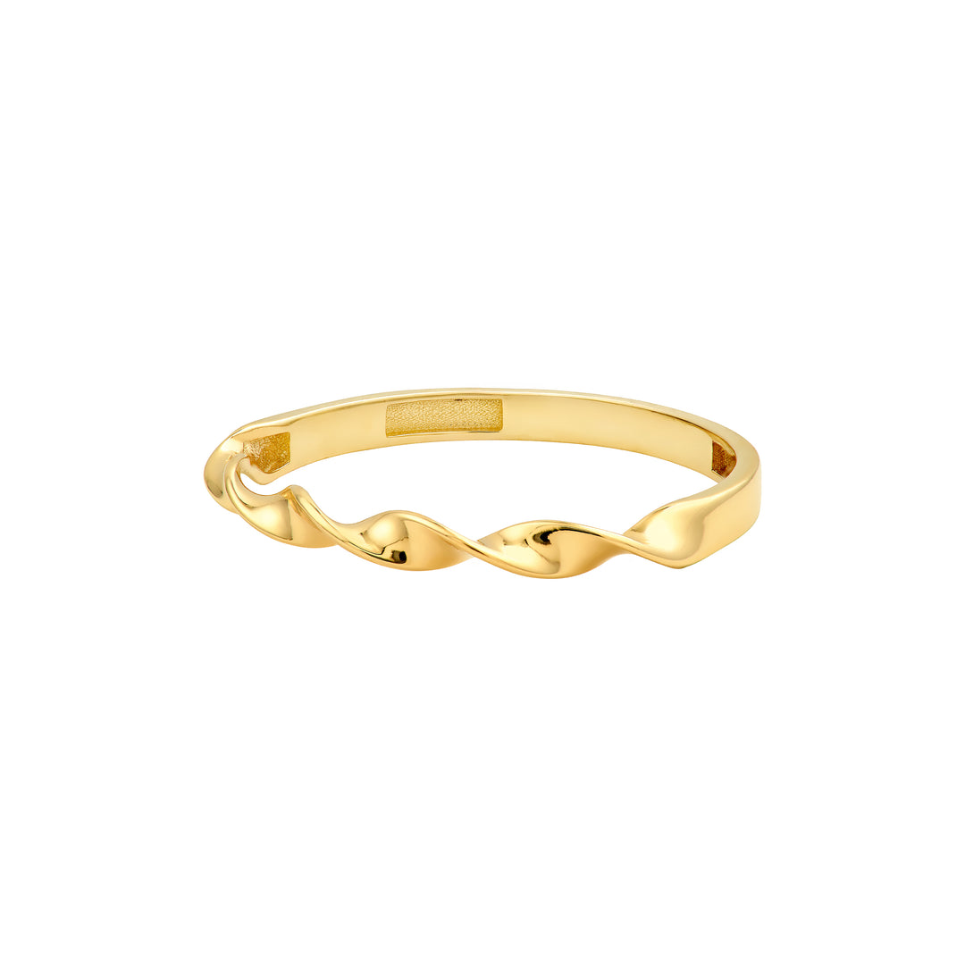 Twisted Band Ring