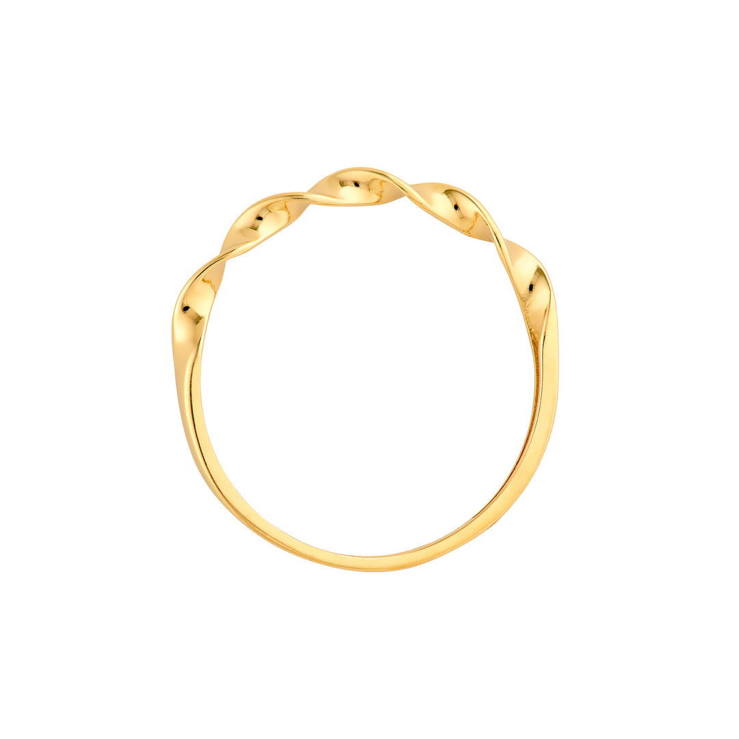 Twisted Band Ring