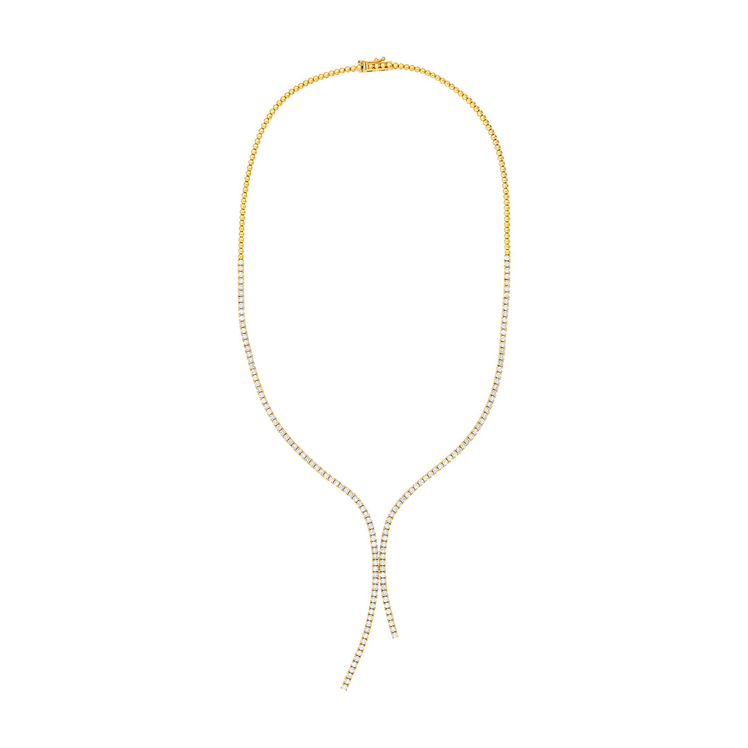 Round 4-7/8tcw Diamond Lariat Necklace