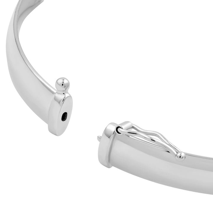 6mm Flat Oval Tube Bangle