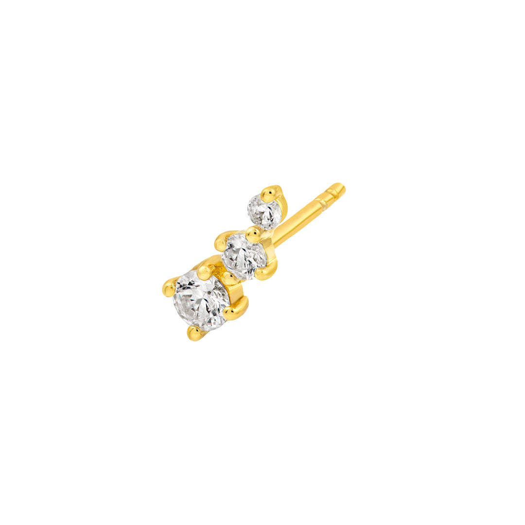 3/8tcw Diamond Graduated Earrings