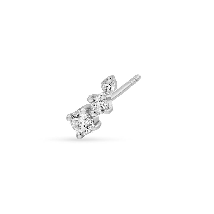 1/5tcw Diamond Graduated Earrings