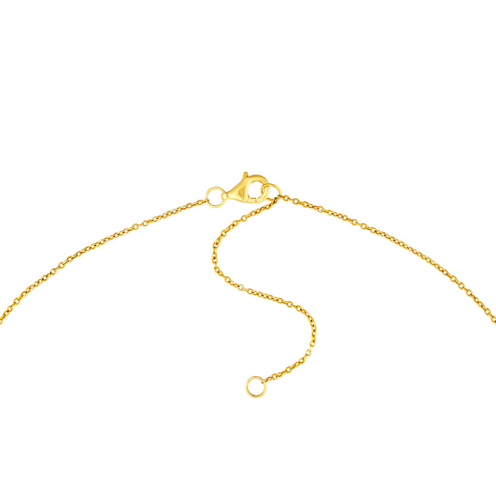 1tcw Multi Stone Bezel Diamond Station Necklace