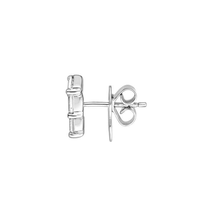 7/8tcw Diamond Helix Earrings