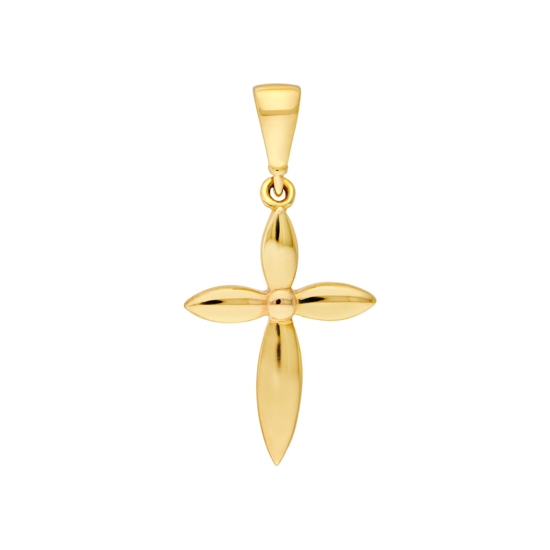 Polished Cross Pendant