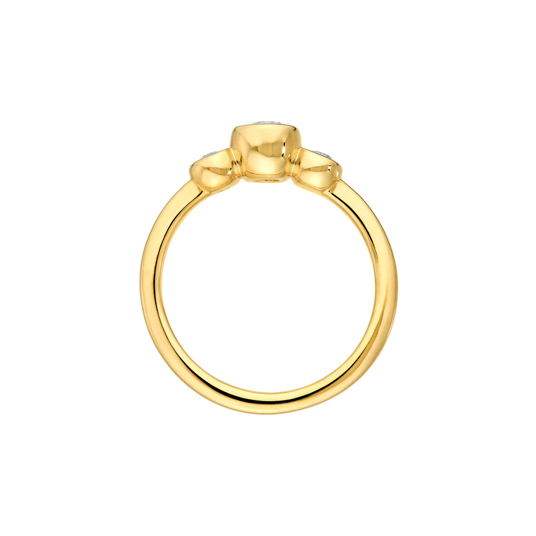 Diamond Trio Bubble Ring