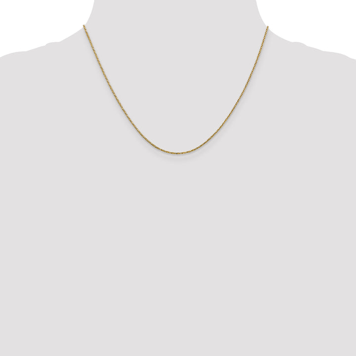 14k .95mm Twisted Box Chain