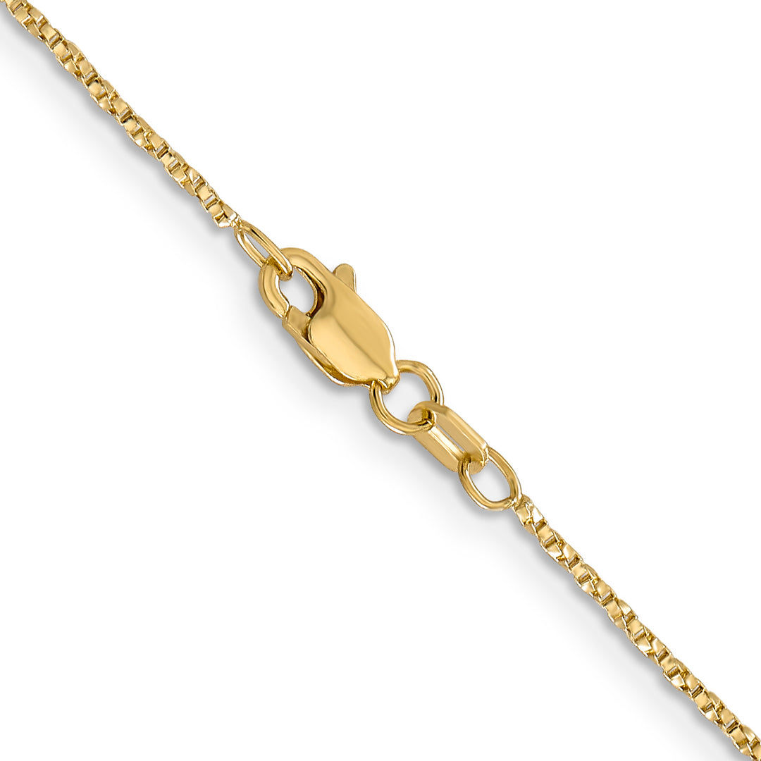 14k .95mm Twisted Box Chain