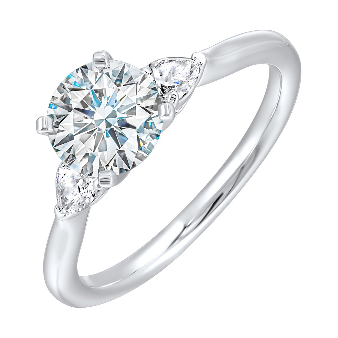14Kt White Gold Diamond 1/3Ctw Ring