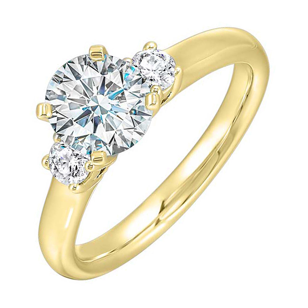 14Kt Yellow Gold Diamond 1/4Ctw Ring