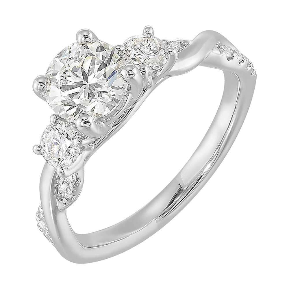 14Kt White Gold Diamond 1/2Ctw Ring