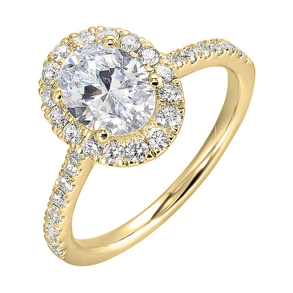14Kt Yellow Gold Diamond 1/2Ctw Ring