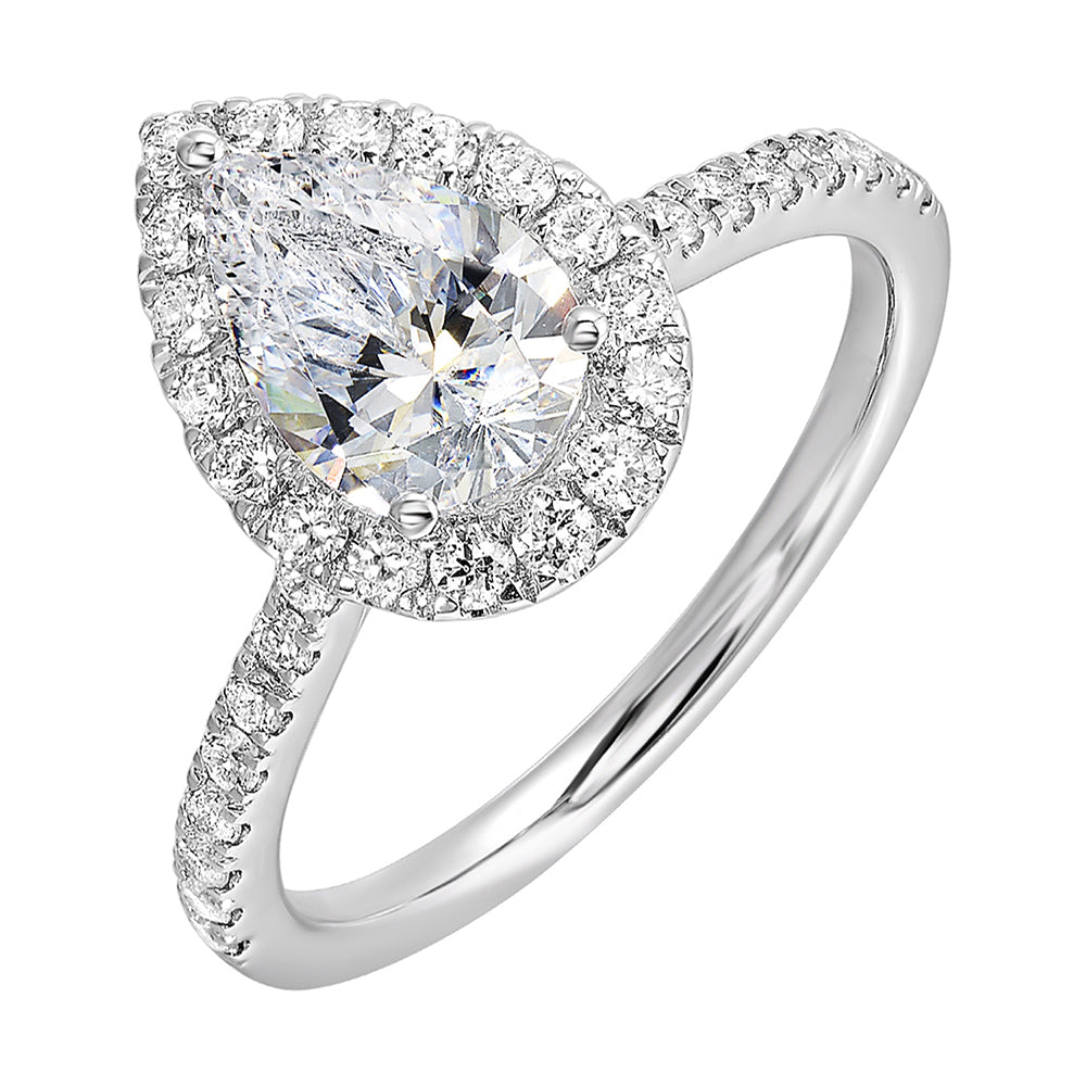 14Kt White Gold Diamond 1/2Ctw Ring