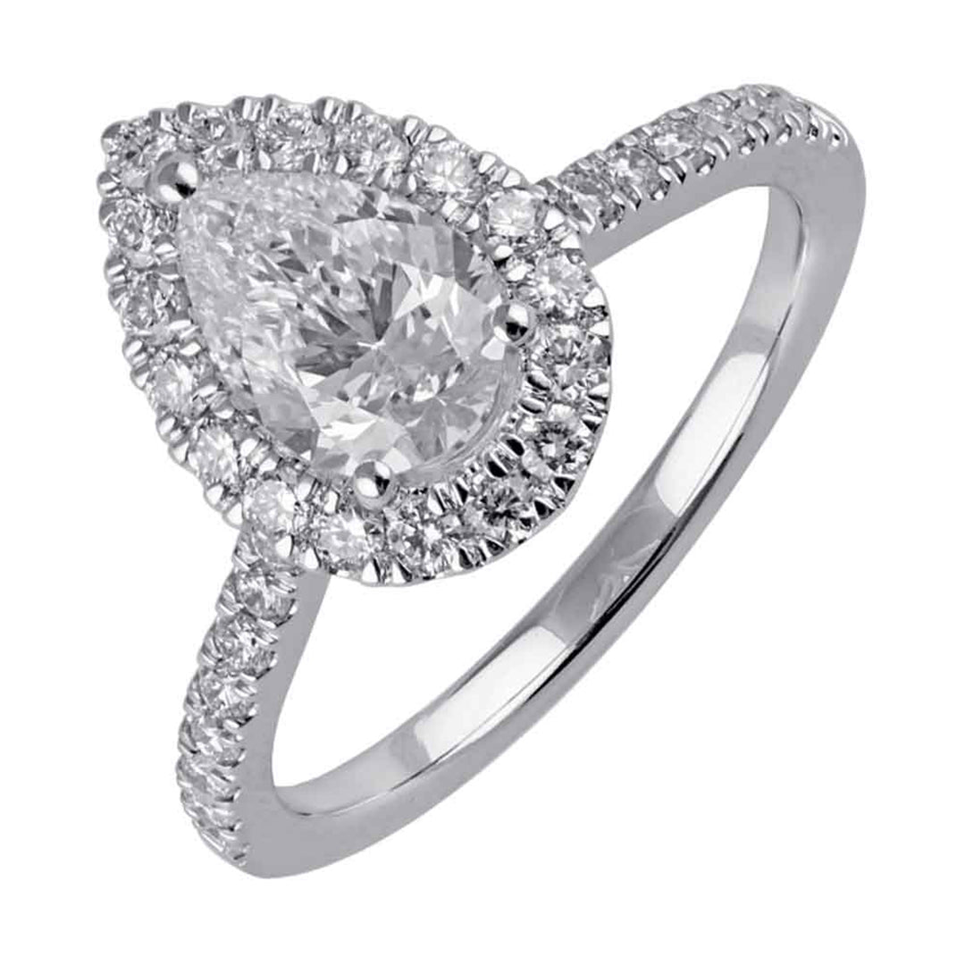 14Kt White Gold Diamond 1/2Ctw Ring