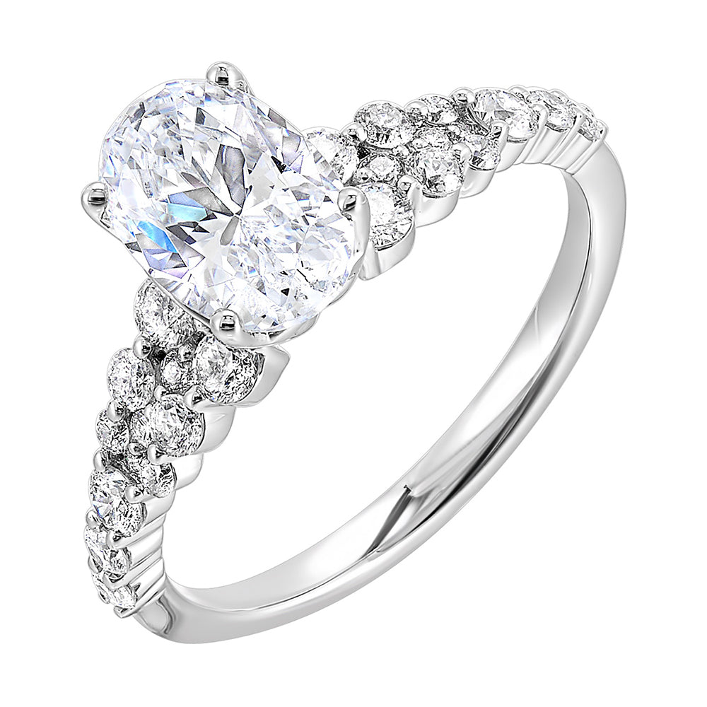 14Kt White Gold Diamond 1/2Ctw Ring