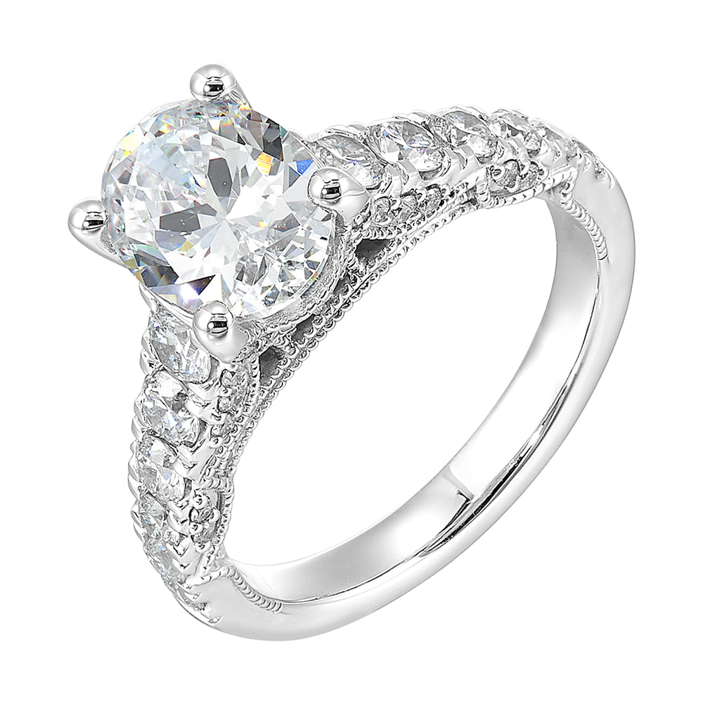 14Kt White Gold Diamond 1Ctw Ring