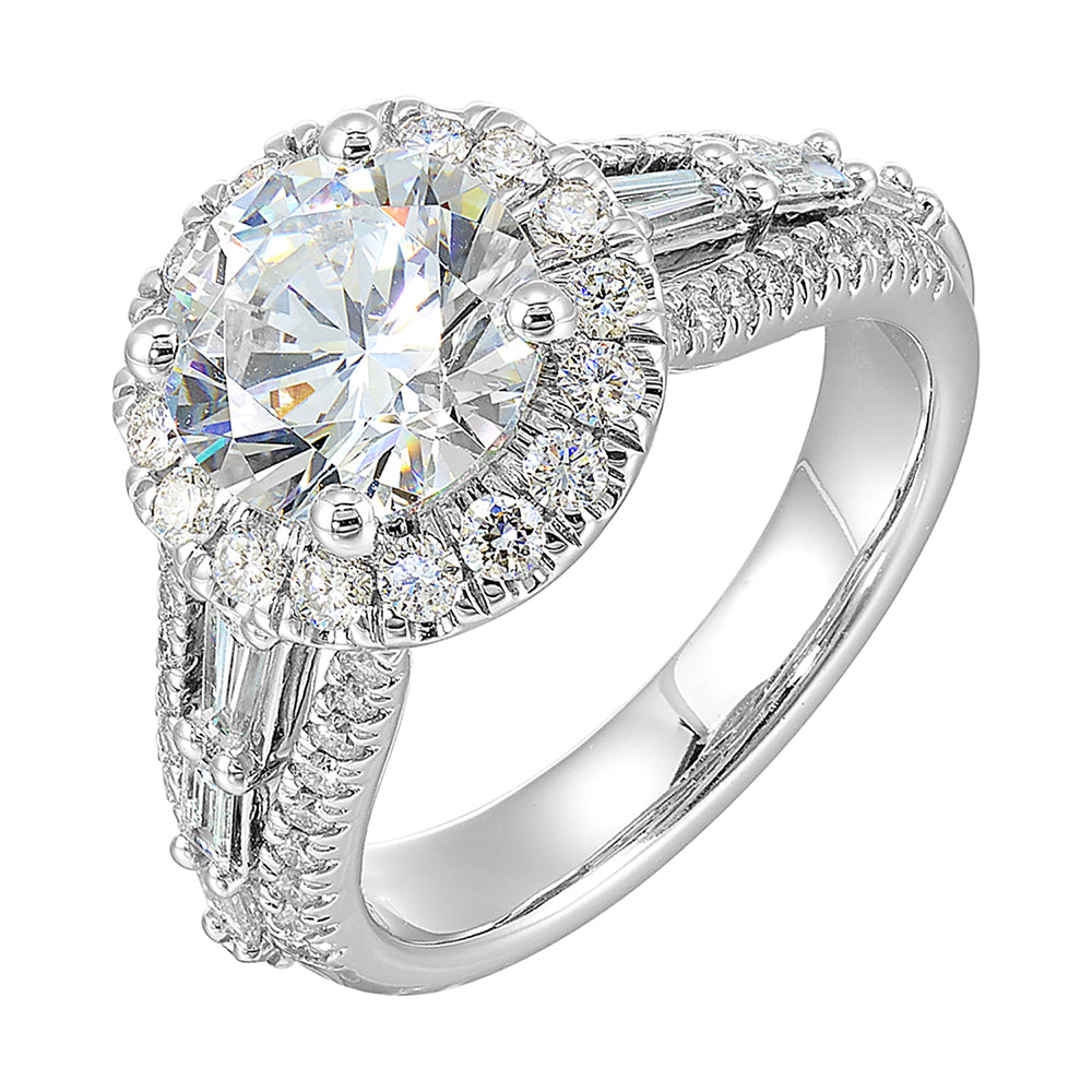 14Kt White Gold Diamond 1Ctw Ring