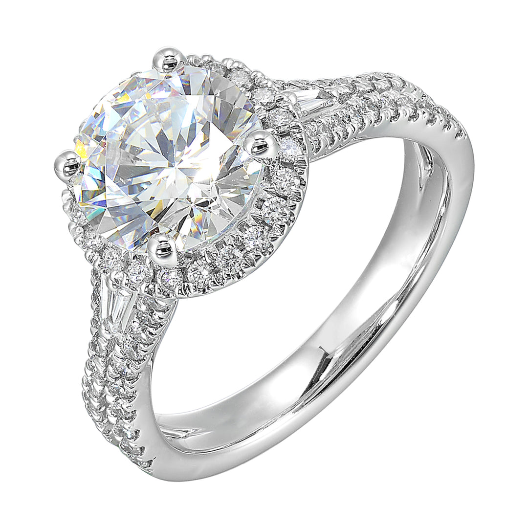 14Kt White Gold Diamond 1/2Ctw Ring